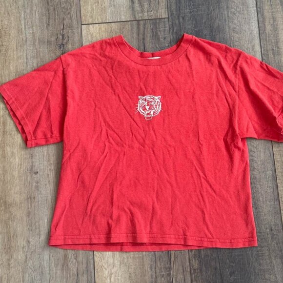 John Galt Tiger Crop Tee - Picture 1 of 2